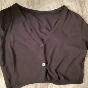 black crop top